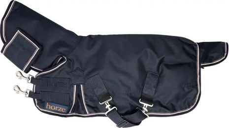 Produktbild von Horze Glasgow Außendecke für Ponys aus Polyester in Rot und Schwarz