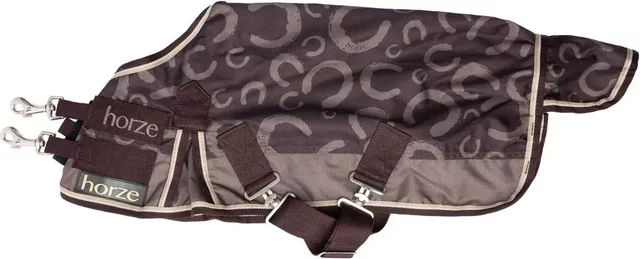 Produktbild von Horze Glasgow Outdoor-Decke für Pferde 0g aus Polyester in Grau oder Braun