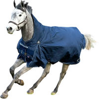 Produktbild von Horze Glasgow Outdoor-Decke für Pferde Blau 0g aus Polyester