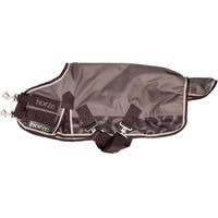 Produktbild von Horze Glasgow Outdoor-Pferdedecke aus Polyester in Grau oder Braun