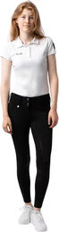 Produktbild von Horze Grand Prix Thermo-Reithose Damen mit Full Grip und Fleece-Futter wasserdicht Schwarz Größe 36