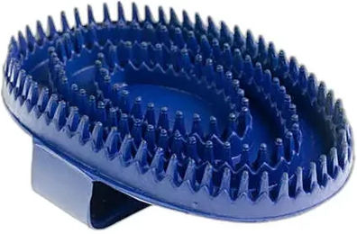 Horze Gummistriegel Blau – Bild 1 von 2