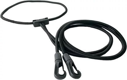 Horze Halsverlängerer Schwarz verstellbares Seil für den Longierbedarf – Bild 1 von 5