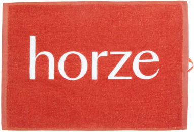 Produktbild von Horze Handtücher aus Baumwolle in Orange und Rot