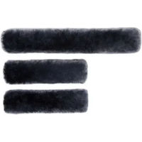 Produktbild von Horze Harleigh Vorderzeug Set aus Lammfell 3er Pack Grau One Size