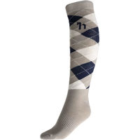 Produktbild von Horze Holly Socken mit Rautenmuster Unisex Beige Grau Größe 35/38