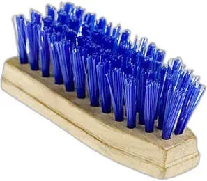 Produktbild von Horze Hufbürste aus Holz in Blau zur Hufpflege für Pferde
