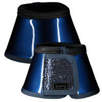 Produktbild von Horze Hufglocken mit Glitzer Blau Größe L aus Neopren