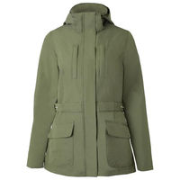 Produktbild von Horze Jadine Equestrian Damen-Regenjacke wasserdicht mit Kapuze