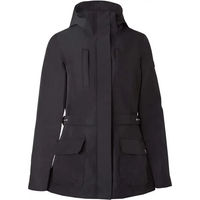 Produktbild von Horze Jadine Reitjacke für Damen wasserdicht Sommerjacke Schwarz Größe 36