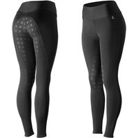 Produktbild von Horze Juliet Reithose für Damen in Schwarz aus Nylon Größe 44