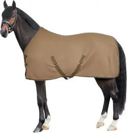 Horze Kiel Fleecedecke für Pferde Braun 155 – Bild 1 von 5