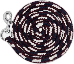 Produktbild von Horze Kiel Longe mit Karabinerhaken aus Polyester in Rot Bunt für Pferde