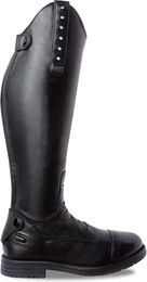 Horze Kinder Reitstiefel Portland aus Leder mit Kristallen Schwarz Größe 35 EU – Bild 1 von 10