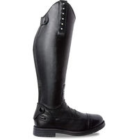 Produktbild von Horze Kinder Reitstiefel Portland aus Leder mit Kristallen Schwarz Größe 36 EU