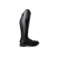 Produktbild von Horze Kinder Reitstiefel Portland aus Leder mit Kristallen Schwarz Größe 37 EU