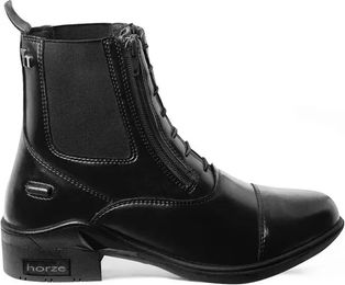 Horze Kingston Reitstiefel für Damen aus Kunstleder in Schwarz Größe 40 EU – Bild 1 von 9