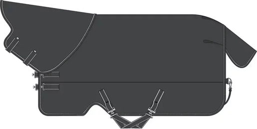 Horze Kodiak Pferdedecke 1200D 100g – Bild 1 von 1
