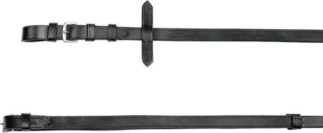 Horze Lederzügel für Warmblut in Schwarz – Bild 1 von 2