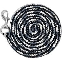 Produktbild von Horze Longe mit Karabinerhaken aus Polyester für Pferde in Schwarz oder Bunt