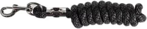 Produktbild von Horze Longe mit Panik-Karabinerhaken aus Polyester in Schwarz