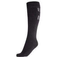 Produktbild von Horze Luminox Reflektierende Reitsocken aus Baumwolle Schwarz Unisex Größe 35/38