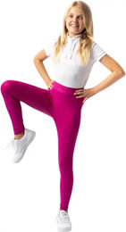 Produktbild von Horze Madison Reithose Leggings für Mädchen mit Silikon in Rosa