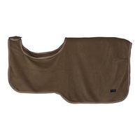 Produktbild von Horze Marquess Fleece-Ausreitdecke für Pferde Braun 135