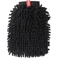 Produktbild von Horze Mikrofaser-Putzhandschuh für die Fellpflege in Schwarz