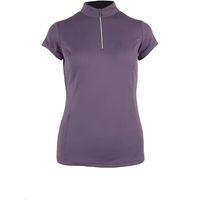 Produktbild von Horze Mina Damen Reitshirt Trainings-T-Shirt mit Reißverschluss