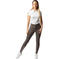 Produktbild von Horze Mira Reithose Damen mit Vollbesatz und Silikon Grip in Braun Größe 42
