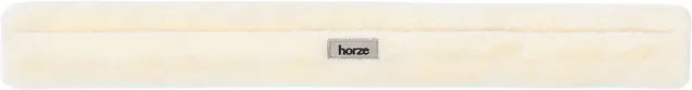 Produktbild von Horze Narvik Stirnband für Pferdegeschirr aus Kunstfell in Weiß