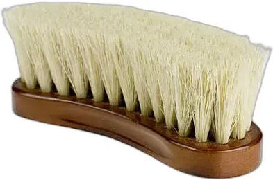 Produktbild von Horze Natürliche weiche Pferdebürste aus Holz in Natur Braun