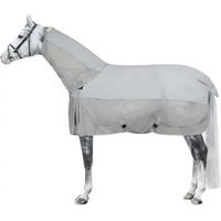 Produktbild von Horze Nevada Combo Pferdedecke als Regen- und Fliegendecke für Pferd und Pony Grau 155