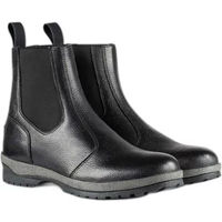 Produktbild von Horze Norwich Damen Reitstiefeletten aus Leder Schwarz Größe 36