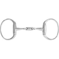 Produktbild von Horze Olivenkopftrense doppelt gebrochen aus Edelstahl in Silber
