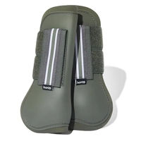 Produktbild von Horze Pferde Gamaschen Adepto Neopren 2er Set Grün Pony