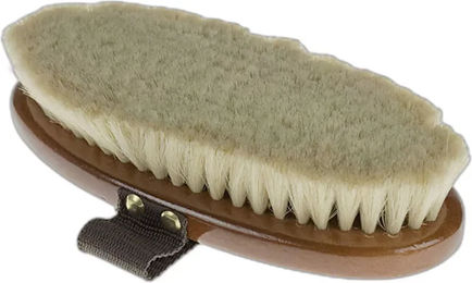 Produktbild von Horze Pferdebürste aus Holz mit natürlichen Ziegenhaaren