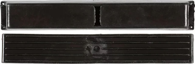 Horze Pferdeschutz mit weichem Rand aus Gummi in Schwarz – Bild 1 von 3