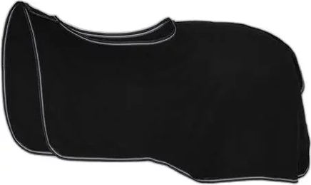 Horze Polar Nierendecke für Pferde aus Fleece Schwarz 165 cm – Bild 1 von 1