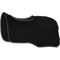 Produktbild von Horze Polar Nierendecke für Pferde aus Fleece Schwarz 165 cm