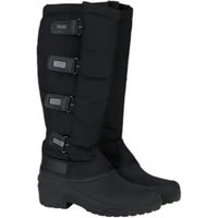 Produktbild von Horze Polar Thermo-Reitstiefel Damen Schwarz wasserdicht mit Oxford-Gewebe