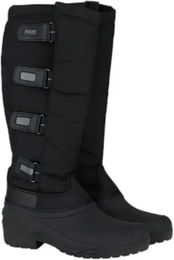 Horze Polar Thermo-Reitstiefel Damen Schwarz Waterproof mit Oxford-Gewebe – Bild 1 von 1