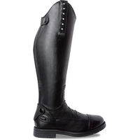 Produktbild von Horze Portland Reitstiefel für Kinder mit Kristallen aus Kunstleder Schwarz Größe 32