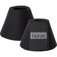 Produktbild von Horze ProBell Hufglocken für Pferde aus Neopren mit Klettverschluss 2er Set Schwarz Größe L