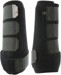 Produktbild von Horze ProSoft Vorderbeingamaschen aus Neopren Schwarz XL