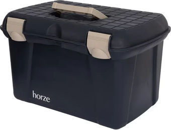 Produktbild von Horze Putzbox aus Kunststoff für Pferde in Blau oder Schwarz