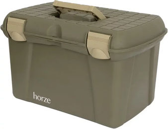Produktbild von Horze Putzbox aus Kunststoff in Grün oder Beige