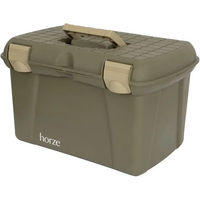 Produktbild von Horze Putzbox aus Kunststoff in Grün oder Beige