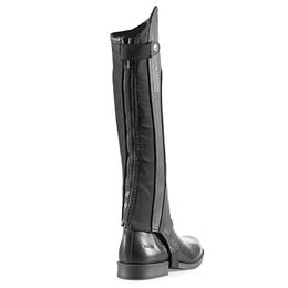 Produktbild von Horze Quinton Halbchaps aus Leder Schwarz Größe M